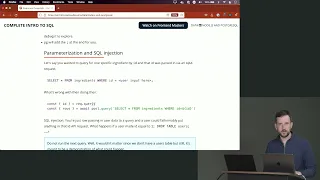 10 node postgres SQL Injection