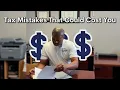 Top Tax Mistakes to Avoid and How to Fix Them Frazier Law