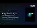 Phoebe Bridgers - I Can't Wait (Lyrics)