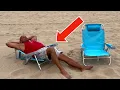 Oversized Backpack Beach Chair