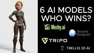 I Tested 6 AI Image to 3D Models for Game Assets 2026