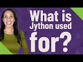 What is Jython used for