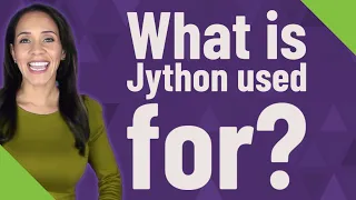 What is Jython used for
