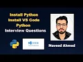 How to Install Python for Data Science Python Tutorial for Beginners Python Interview Questions