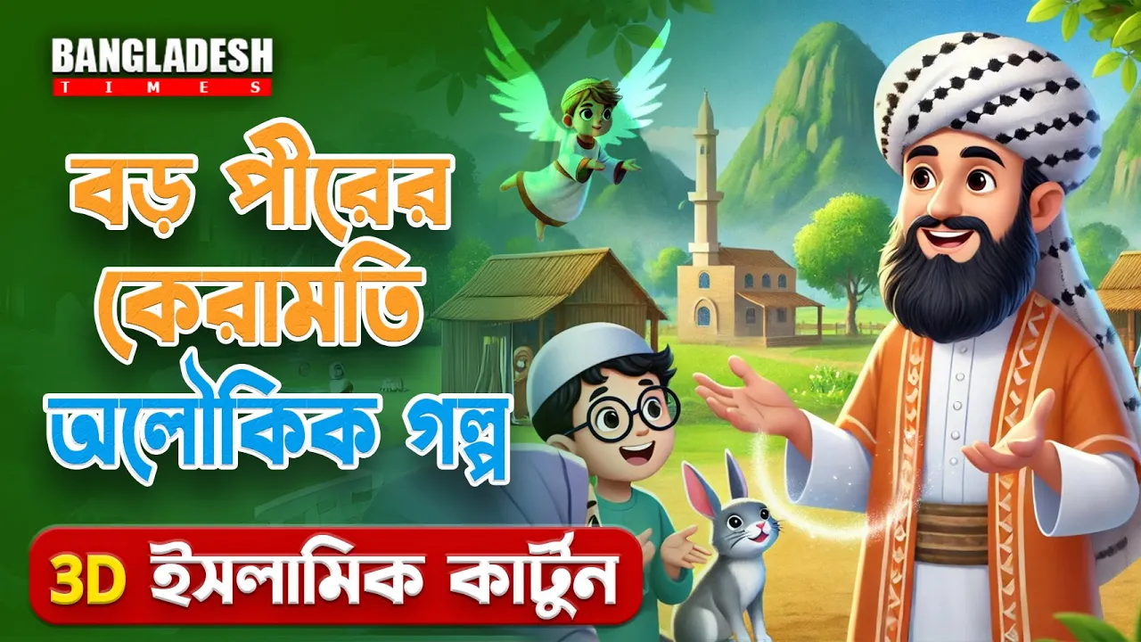 বড়পীর আব্দুল কাদের জিলানী রহঃ এর কাহিনী | প্রতিদিনের ইসলামিক কার্টুন