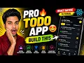 React Native Todo App Hindi Premium UI Advanced Features