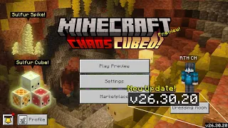 Minecraft Preview 26.30.20 Telah Rilis - Sulfur Spike diTambahkan!