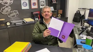 MAKHISTORY Heavy Duty Plastic Folders Unboxing and Review
