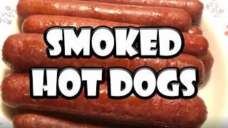 Smoked Hot Dogs on Masterbuilt Smoker | BUMMERS BAR-B-Q \u0026 SOUTHERN COOKING