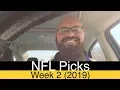 NFL Week 2 Picks 2019 Expert Football Betting Predictions ATS Pick em Part 1 of 2