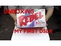 CANON EOS REBEL T5 UNBOXING