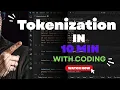 How Text Becomes Numbers Tokenization in PyTorch Beginner Tutorial