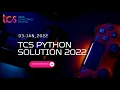 python fully explained TCS 3rd january IRA python Solution tcs ira pra opa cpa unix solution