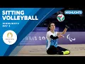 🏐 Sitting Volleyball | Highlights | Day 2 | Paris 2024 Paralympic Games