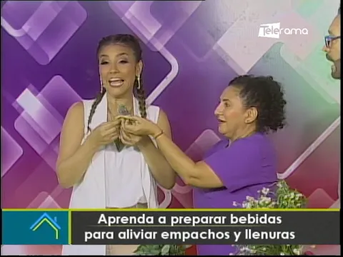 Aprenda a preparar bebidas para aliviar empachos y llenuras