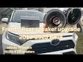 Toyota Rav4 2019 front and rear speakers upgrade Infinity reference 6532