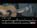 Flatland Cavalry - Strangers & Angels Guitar Chords Lyrics