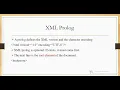 5 Web Development using PHP XML Basics 1 Part 4 XML Tree Structure XML Syntax Rules