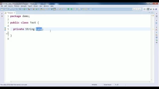Shortcut to add Getters and Setters methods in eclipse