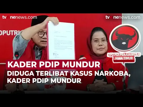 Diduga Terjerat Kasus Korupsi dan Narkoba, 2 Kader PDIP Mundur