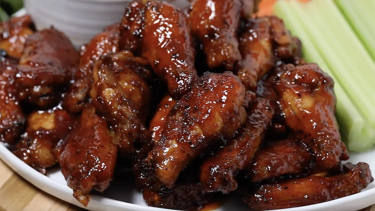 Easy Honey BBQ Chicken Wings Recipe | How To Make The Best BBQ Wings