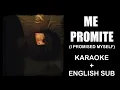 Ivan Cornejo | Me Prometí | Karaoke + English Sub