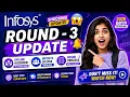 Infosys Round - 3 Update 2026 Batch Infosys