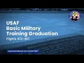 USAF Basic Military Training Graduation Ceremony Flights 472-487 July 25 2024