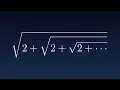 The Infinite Square Root