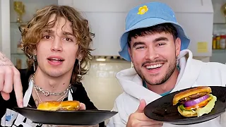 COOKING BURGERS WITH VINNIE HACKER