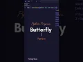 Butterfly pattern Question Pattern program in python