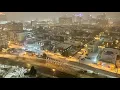 Snow Special Winter Storm Moves into Hampton Roads Area of Virginia and Northeastern North Carolina