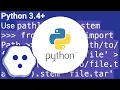 How do I get the filename without the extension from a path in Python