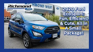 2020 EcoSport Review: Ford's Baby SUV