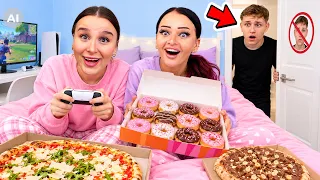 ÜBERNACHTUNGS-PARTY in Yasins Zimmer !🤫🏡 (Er weiß es nicht)