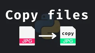 How To Copy Files Python Recipes