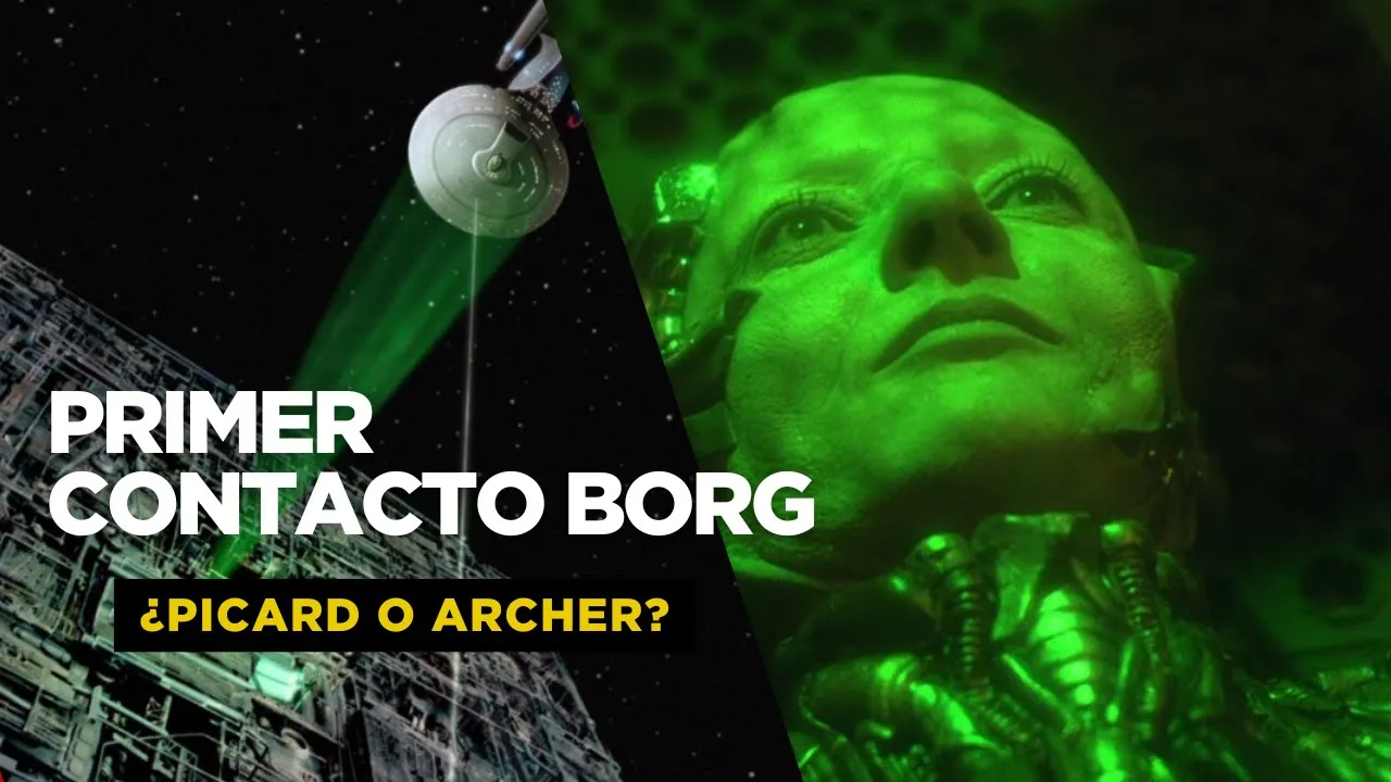 Debate Trekkie 🚨 Primer Encuentro con los Borg #startrek #startrektng #startrekenterprise