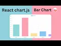 How to build Bar chart in React Js using chart js