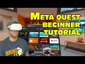 Meta Quest beginner tutorial Inside the VR