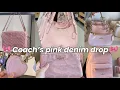 Coach s NEW Pink Denim Drop Hot Takes and UNBOXING