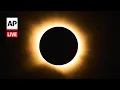 LIVE Crowd view of total solar eclipse in Spain
