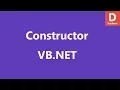 VB Net Create Constructor