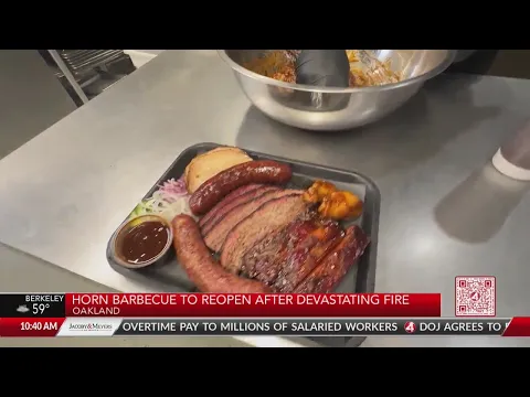 Download MP3 Horn Barbecue reopening after devastating fire