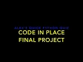 Code In Place Final Project