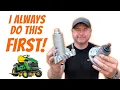 Watch This Before Replacing Mower Deck Spindles