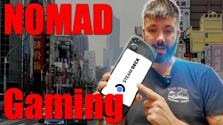 Gaming as a nomad with a Steam Deck