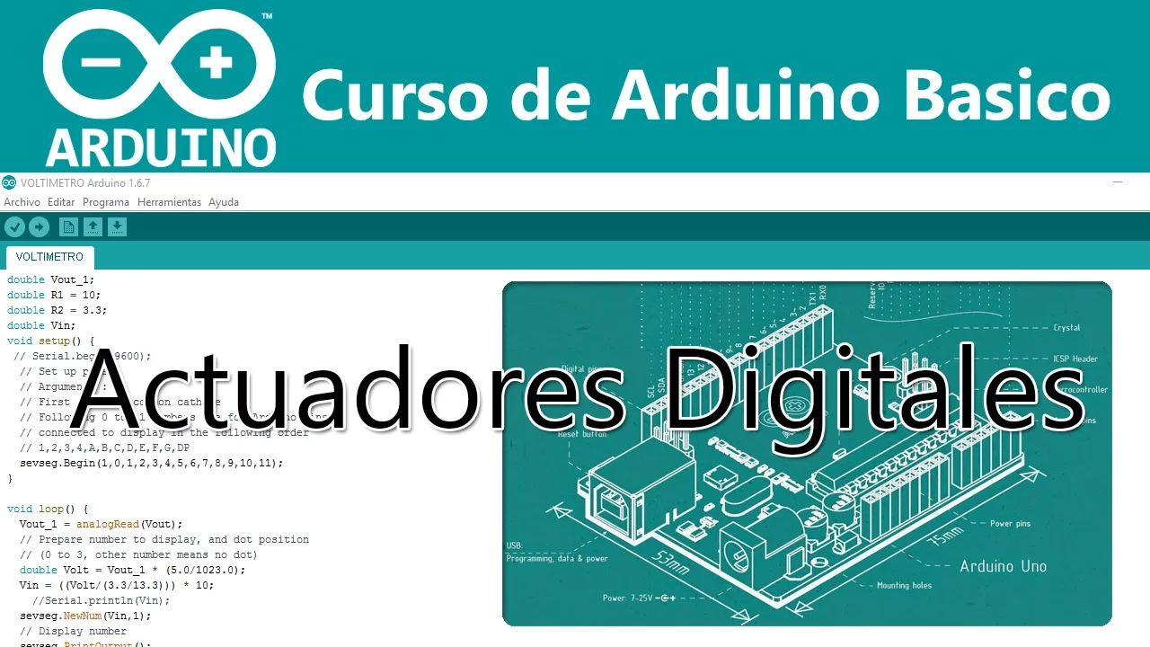 [Curso Arduino Basico - #3] Actuadores Digitales