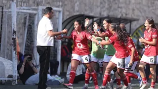 شاهد ملخص فوز الأهلي بثلاثية نظيفة على مضيفه وادي دجلة في بطولة الجمهورية في وجود شادي محمد دندنها