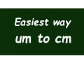 Download Lagu ✅ Convert Micrometer to Centimeter (microm to cm) - Formula, Example, Convertion Factor