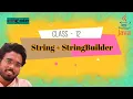JAVA TUTORIAL 12 Java strings in one short beginner friendly course